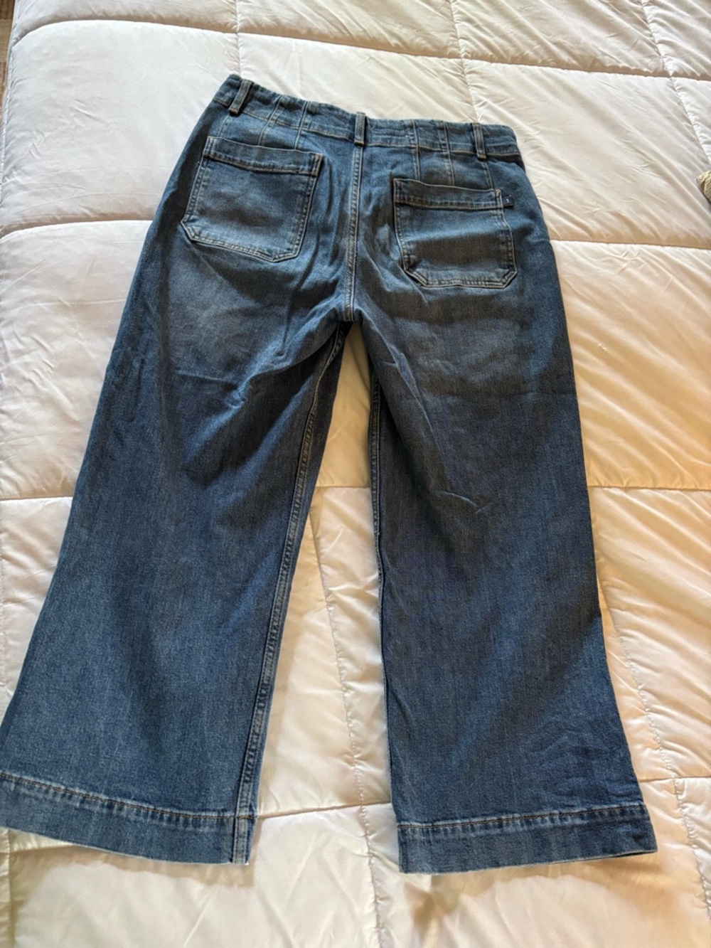 Pilcro Indigo Blue High-Rise Denim Jeans - Picture 2 of 3
